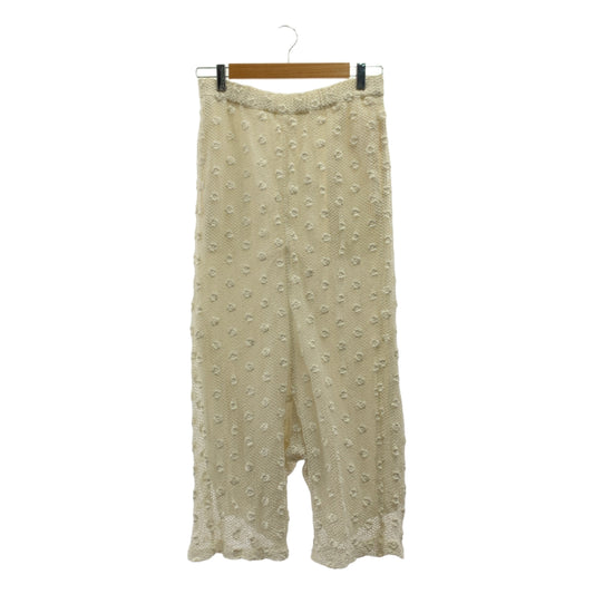 COMME des GARCONS COMME des GARCONS / Comme des | 2005SS / AD2004 | 2005SS / AD2004 |花朵刺繡鉤針沙魯爾長褲| SHOPBOP中號 |女性的
