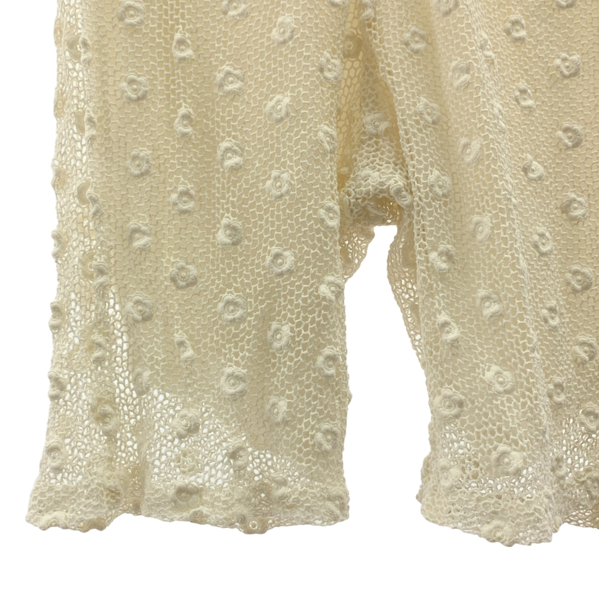 COMME des GARCONS COMME des GARCONS / Comme des | 2005SS / AD2004 | 2005SS / AD2004 |花朵刺繡鉤針沙魯爾長褲| SHOPBOP中號 |女性的