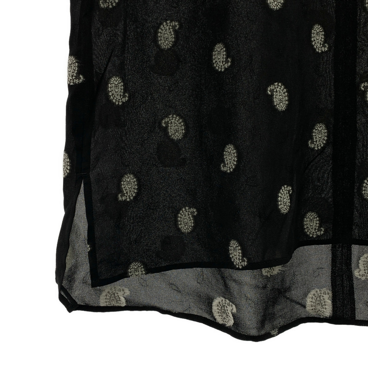 Mame Kurogouchi / マメクロゴウチ | Paisley Jacquard Top ペイズリー ブラウス シャツ | 2 | レディース
