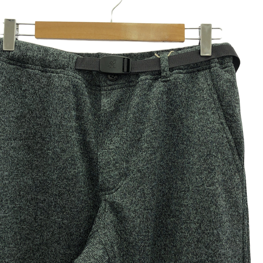 【新品】  GRAMICCI / グラミチ | ボンディングニットフリースナローリブパンツ | L | チャコール | レディース