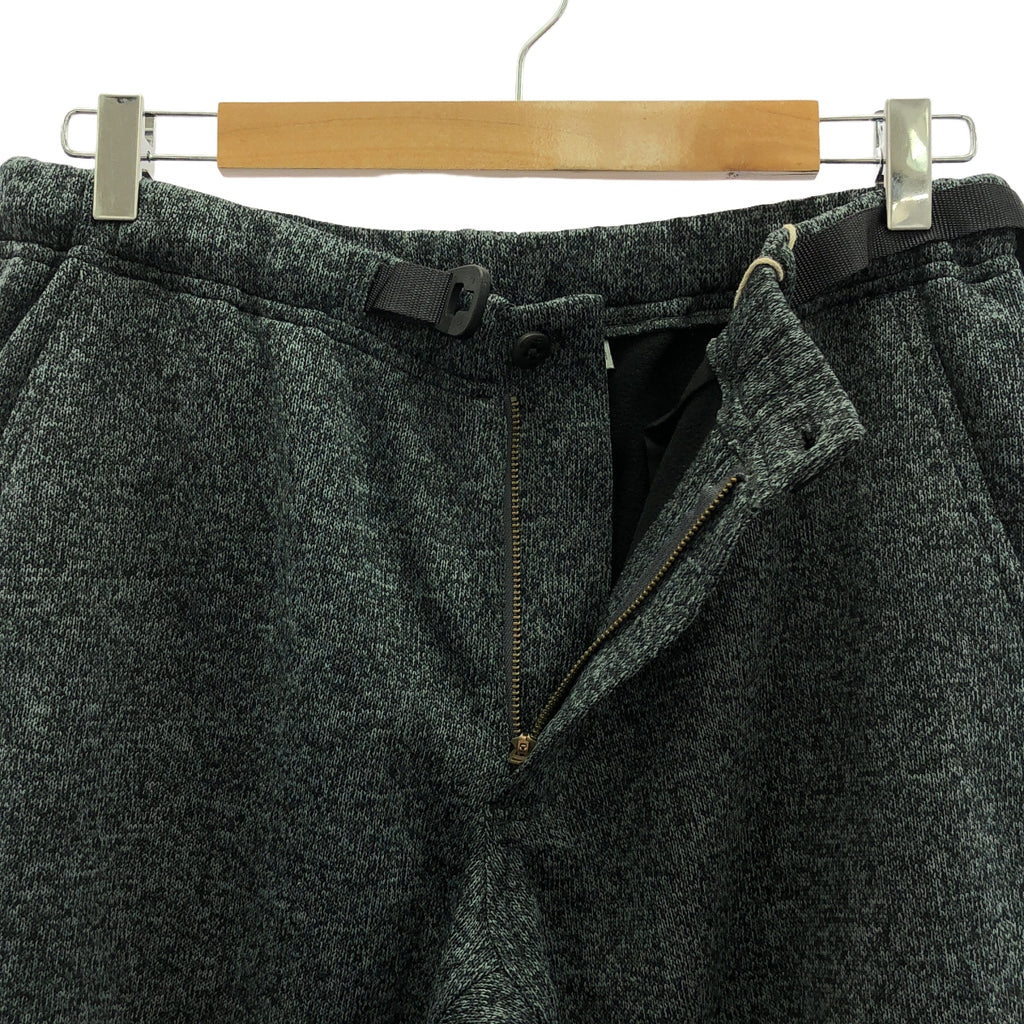 【新品】  GRAMICCI / グラミチ | ボンディングニットフリースナローリブパンツ | L | チャコール | レディース