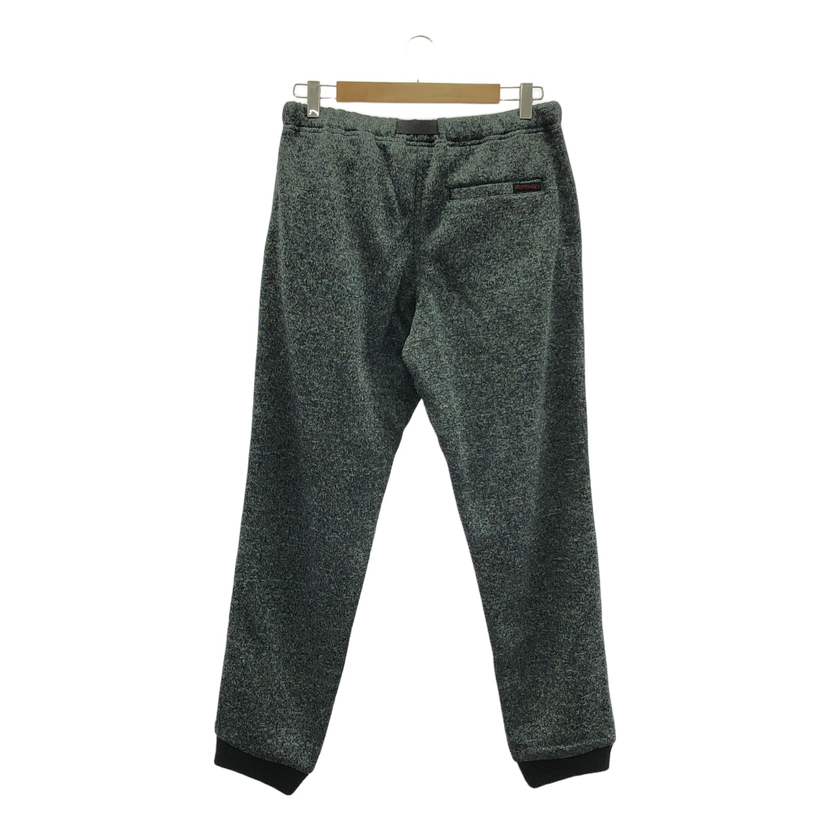 [新品] GRAMICCI / Gramicci | 黏合針織抓絨窄羅紋褲 | L | 炭灰色 | 女款