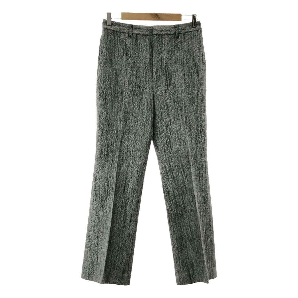 AURALEE | 2020AW | WOOL SILK MIXTWEED SLACKS | 1 | Gray | Women's