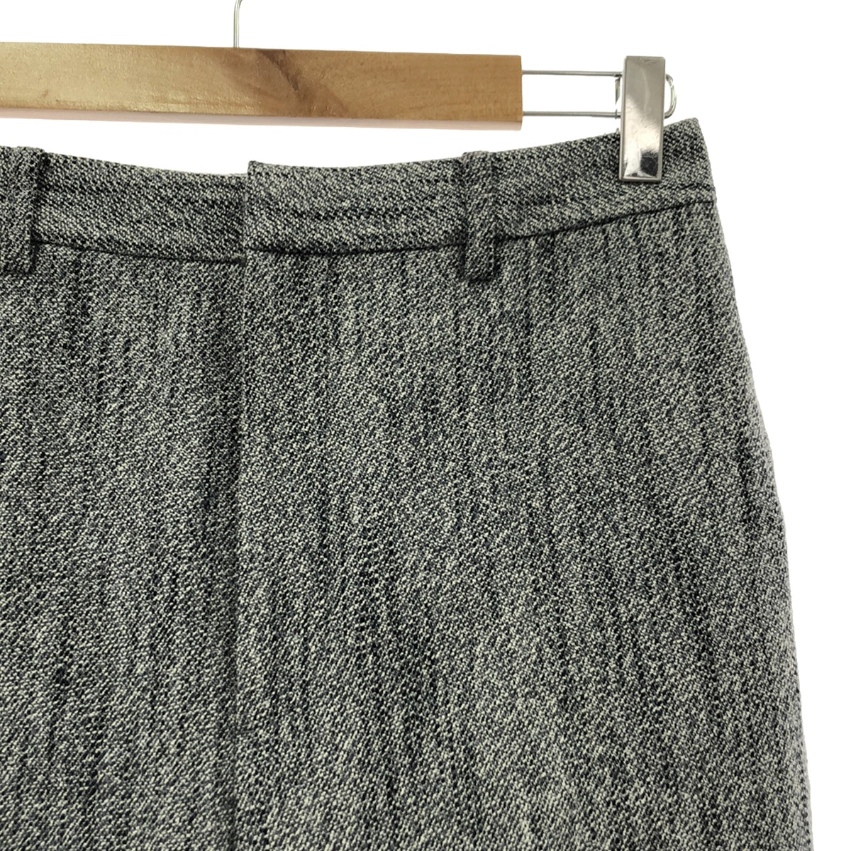 AURALEE | 2020AW | WOOL SILK MIXTWEED SLACKS | 1 | Gray | Women's