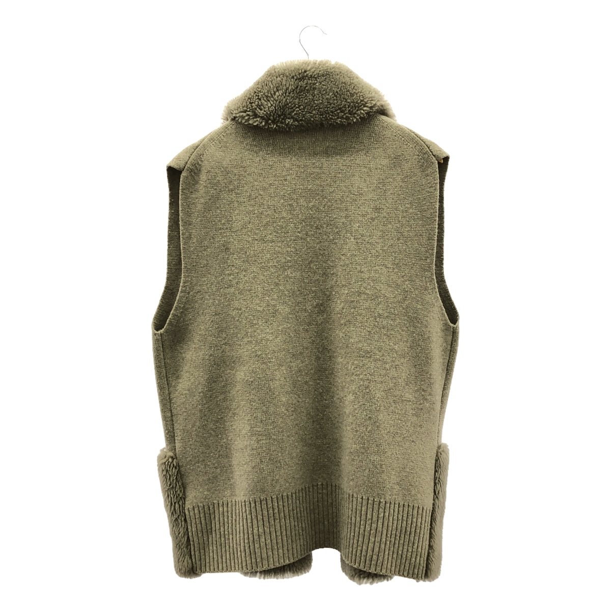 L'Appartement / アパルトモン | Mouton Knit VEST ムートン ニットベスト | グレージュ | レディース