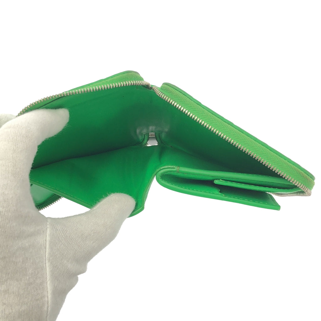 葆蝶家 (Bottega Veneta) Intrecciato 圓形拉鍊錢包 | SHOPBOP