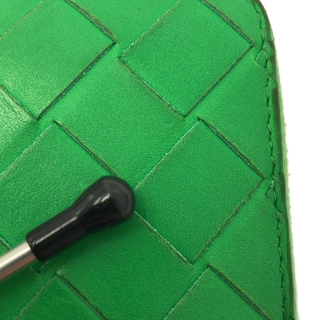 葆蝶家 (Bottega Veneta) Intrecciato 圓形拉鍊錢包 | SHOPBOP