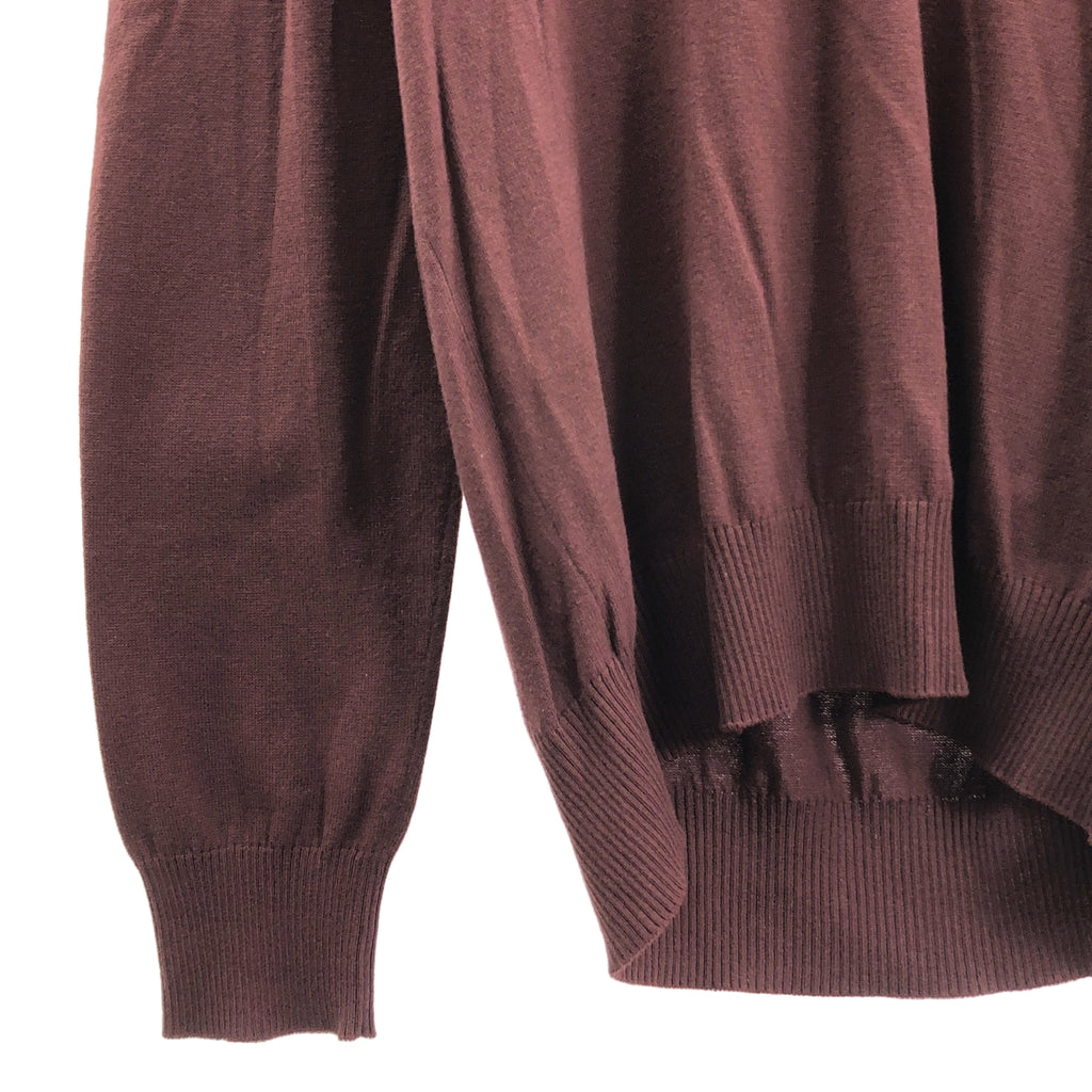 Maison Margiela / メゾンマルジェラ | 2016AW | ウール Vネック エルボーパッチ ニット | L | メンズ