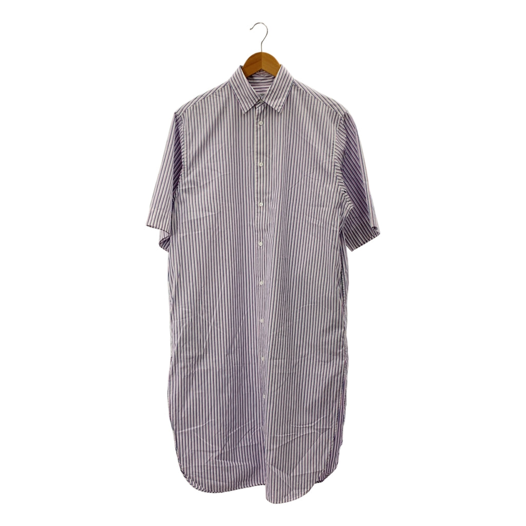 LOEFF / ロエフ | コットン ストライプ ブロード シャツドレス | 0 | レディース