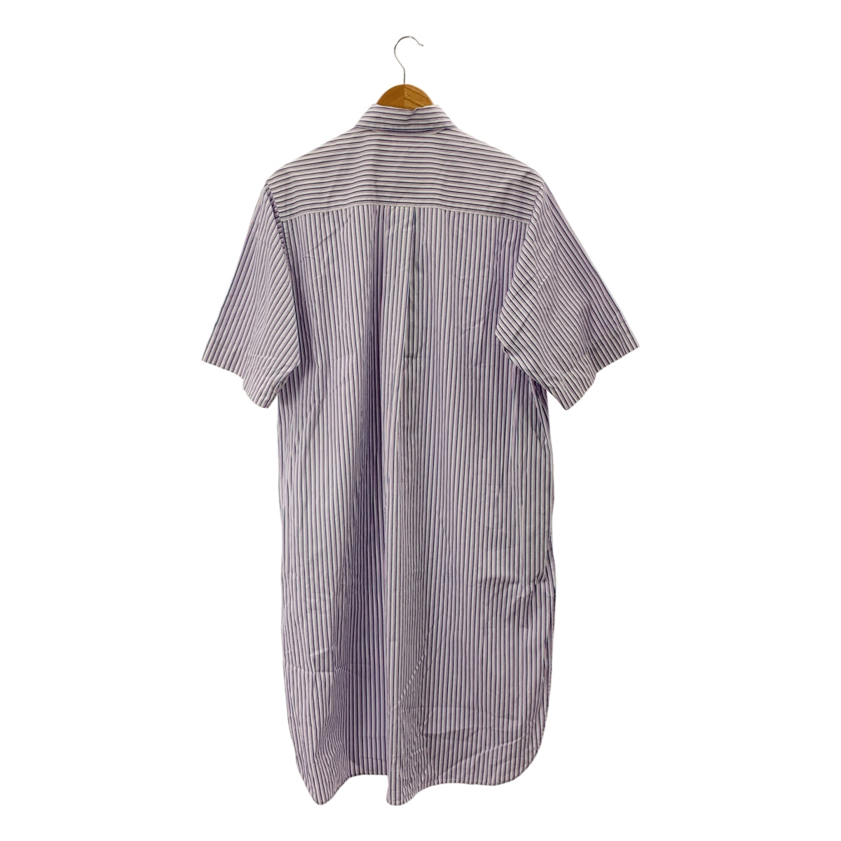 LOEFF / ロエフ | コットン ストライプ ブロード シャツドレス | 0 | レディース