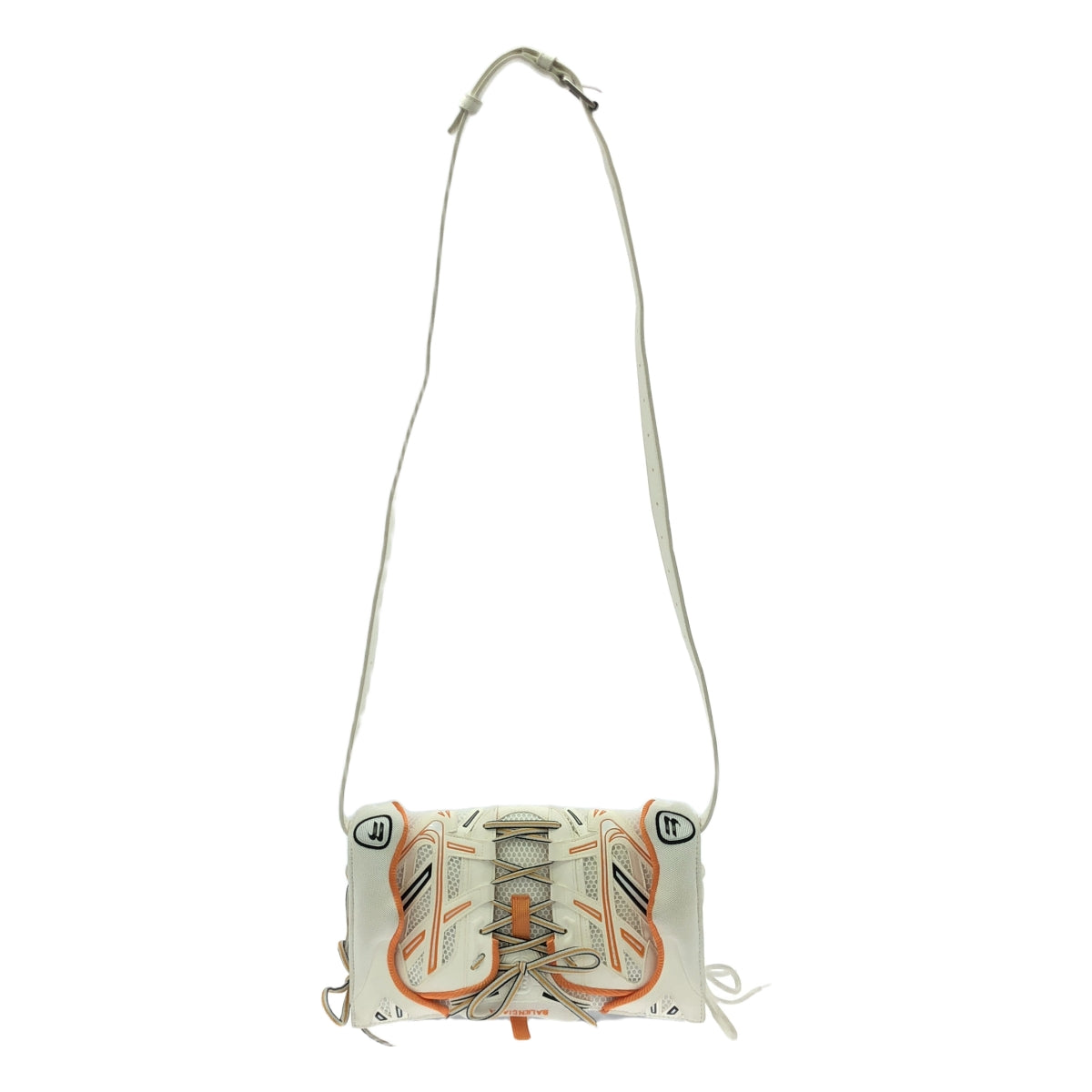 BALENCIAGA / バレンシアガ | スニーカーヘッドフォンホルダー ショルダーバッグ / 678092 | ホワイト | レディース