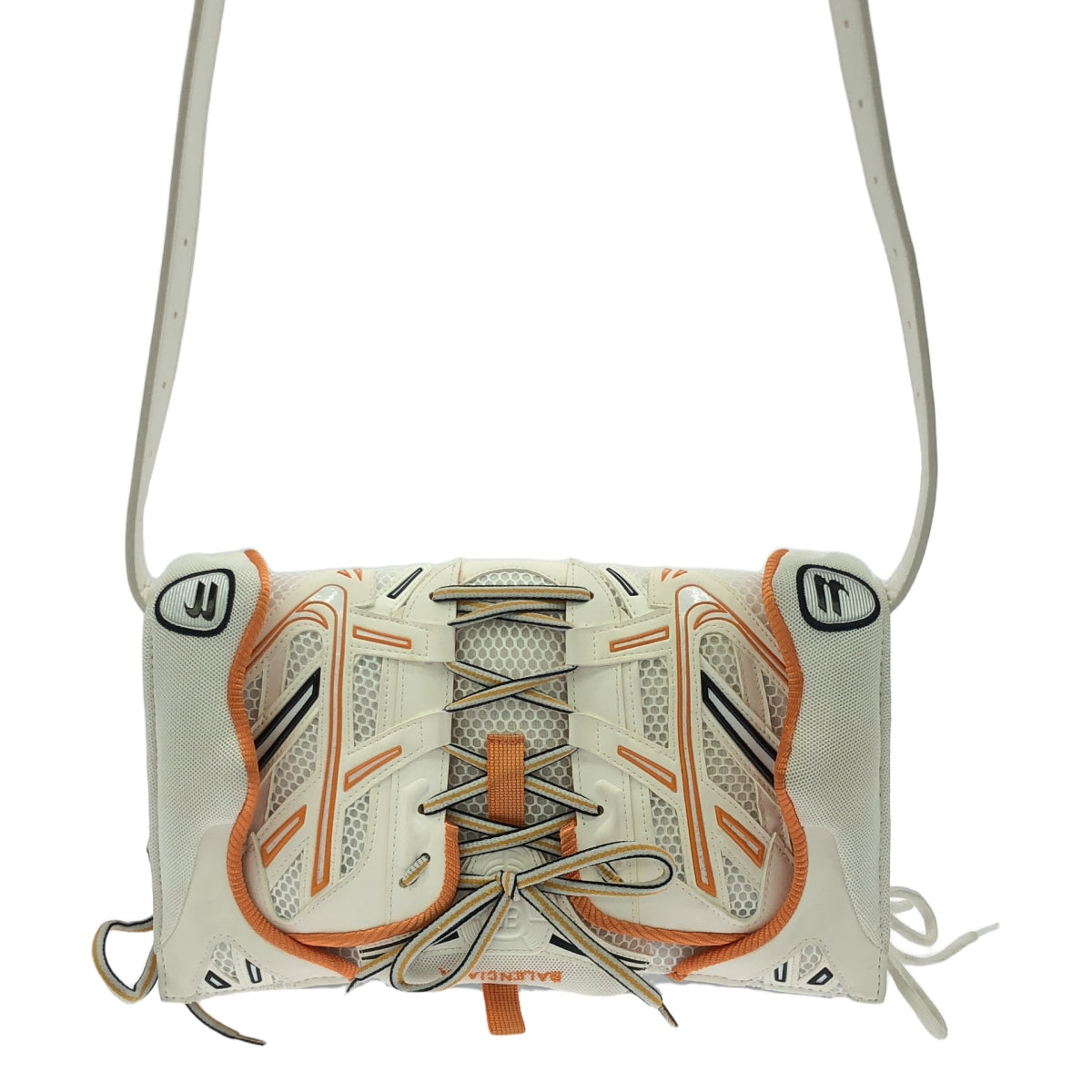 BALENCIAGA / バレンシアガ | スニーカーヘッドフォンホルダー ショルダーバッグ / 678092 | ホワイト | レディース