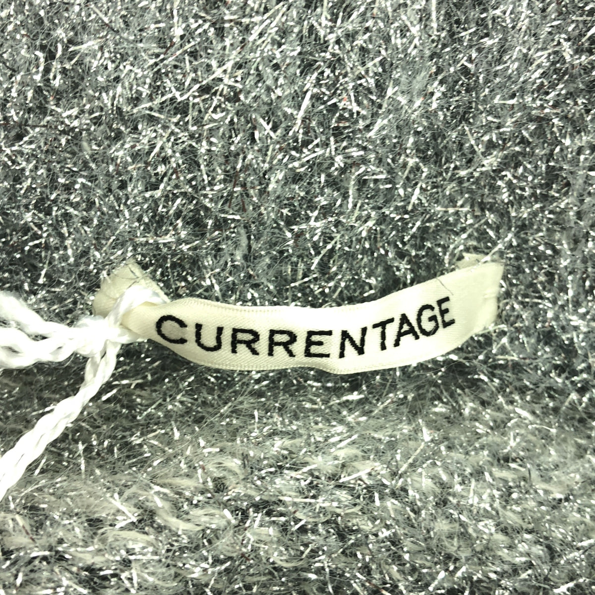 【美品】  CURRENTAGE / カレンテージ | Lame Straight Skirt  / ラメ ストレート スカート | 1 | シルバー | レディース