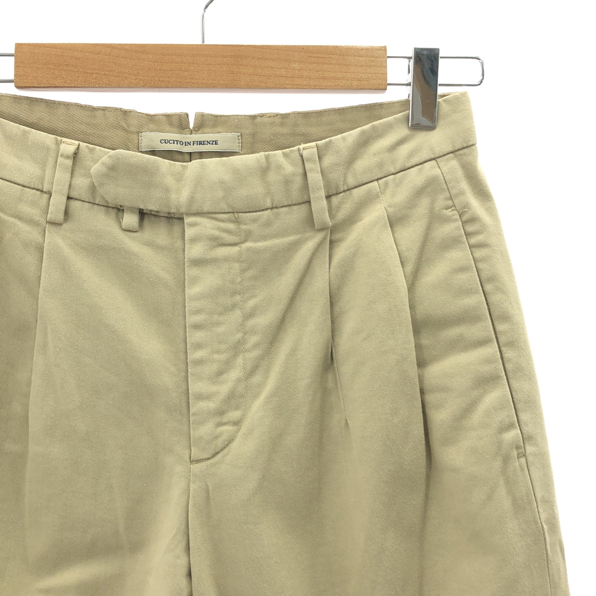 giab's ARCHIVIO / 잽스 아르키비오 | 2 탁 스트레치 치노 팬츠 | 42 | 베이지 | 남성