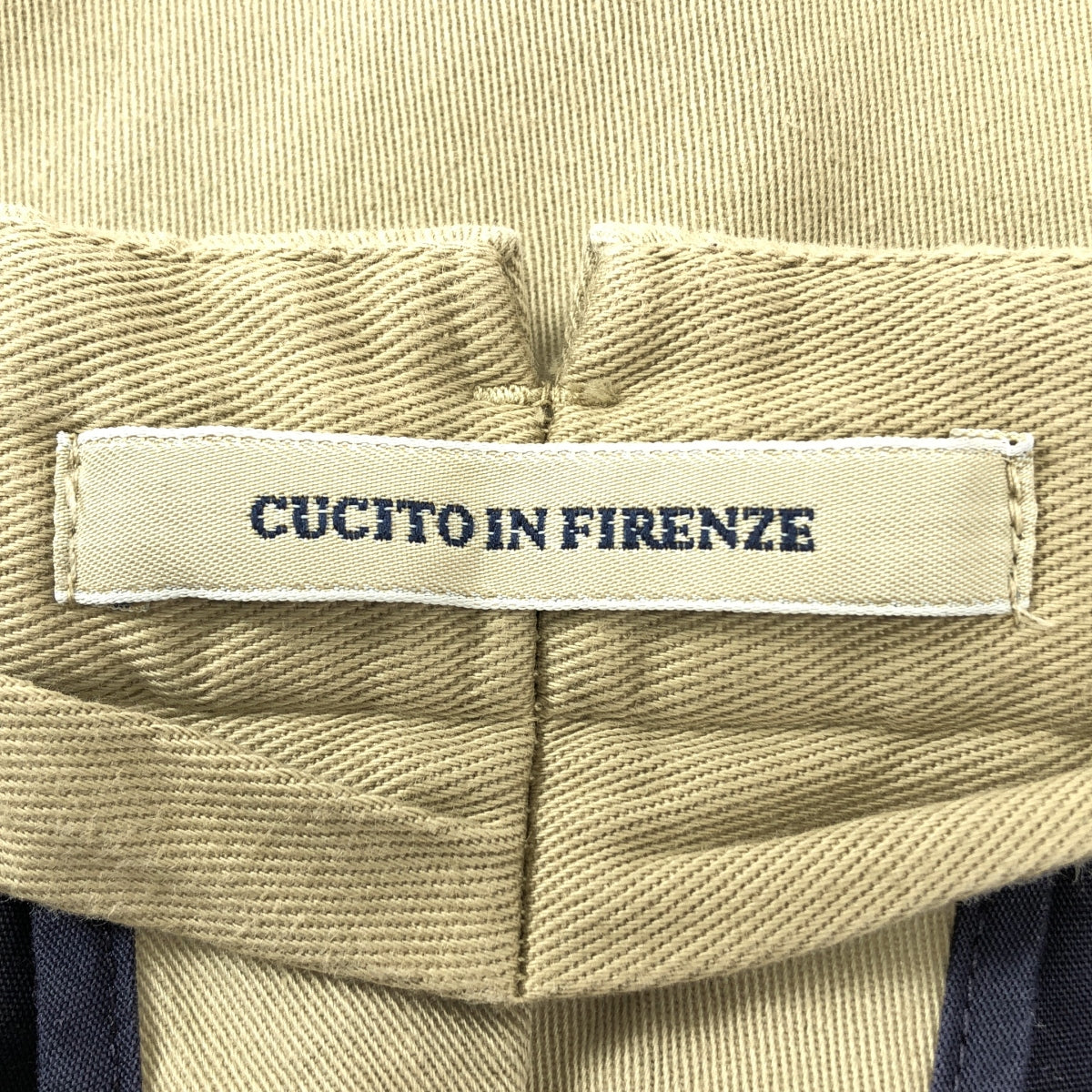 giab's ARCHIVIO / ジャブスアルキヴィオ | 2タック ストレッチ チノパンツ | 42 | ベージュ | メンズ