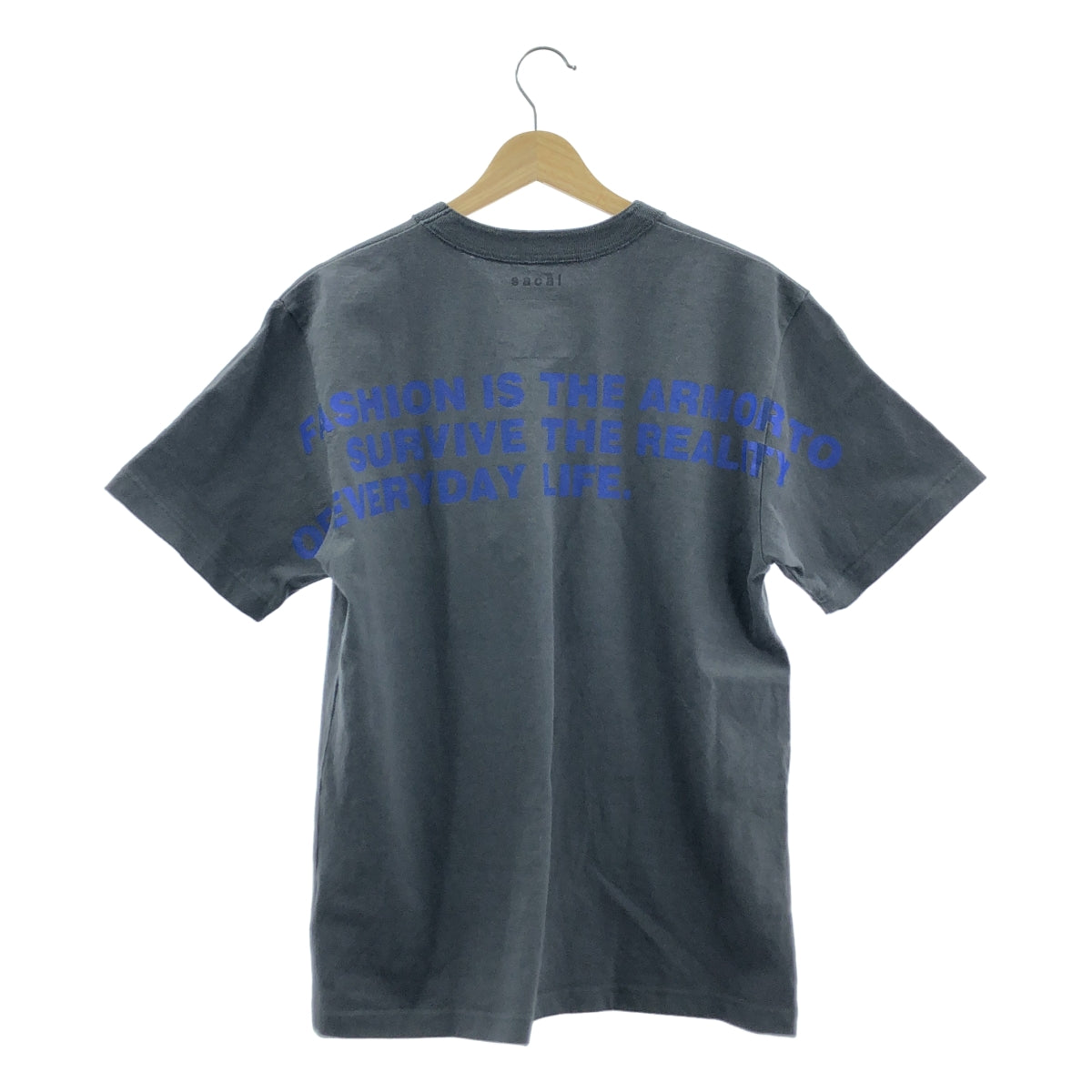sacai | 2024SS | 圖案印花T卹 | 2碼 | 灰色 | 男款