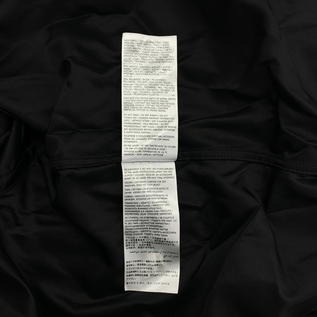 【美品】  Maison Margiela / メゾンマルジェラ | 2022AW | オーバーサイズ ダブルカフス シャツ | 38 | ブラック | レディース