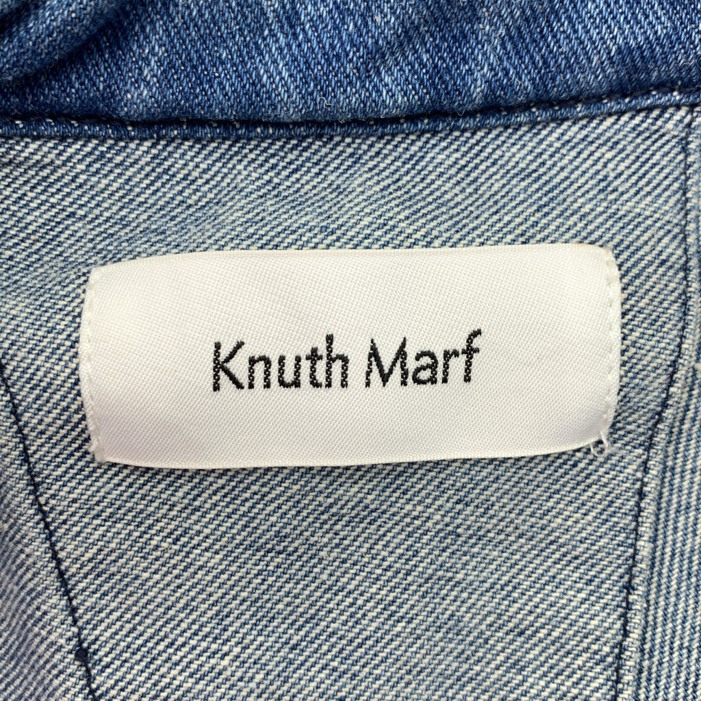 Knuth Marf / クヌースマーフ | デニムオーバーシャツジャケット | F | レディース