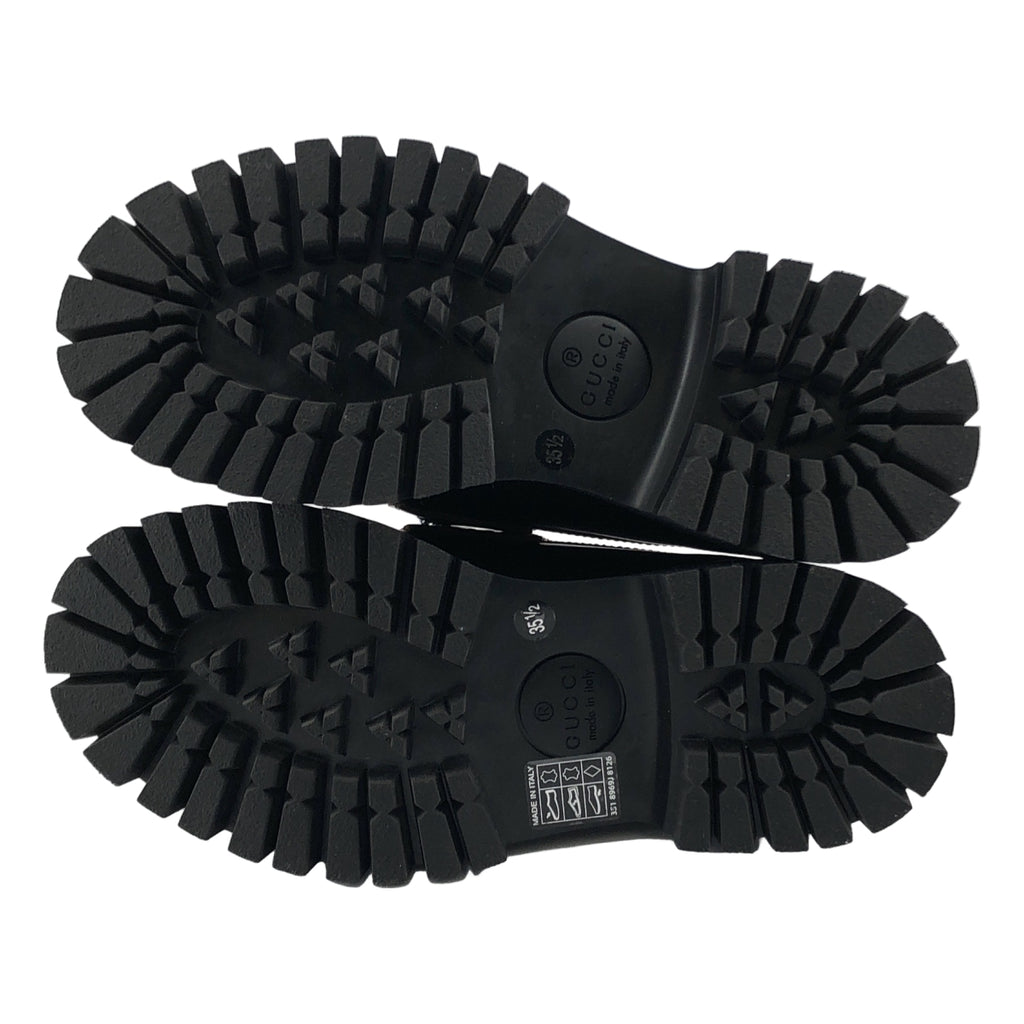 GUCCI / グッチ | レザー Bee 刺しゅう ホースビット ローファー | 35.5 | レディース