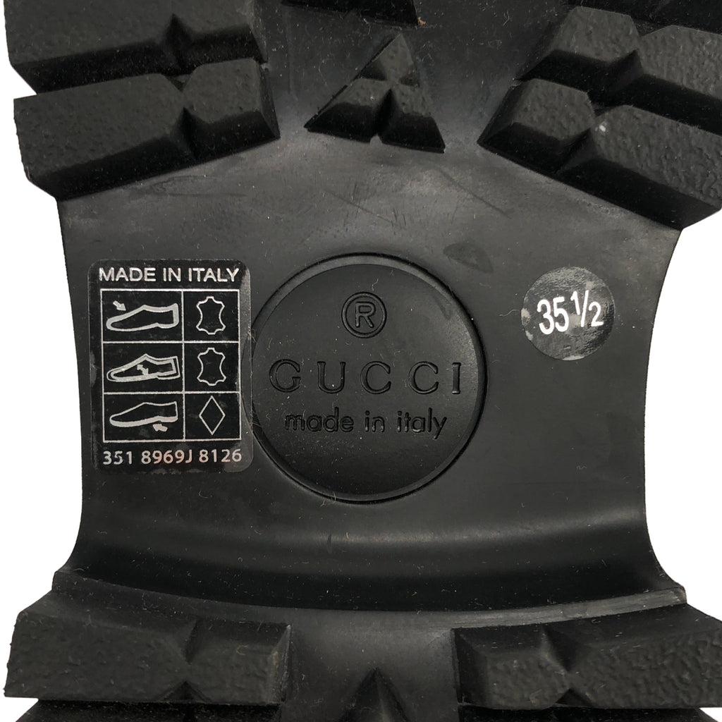 GUCCI / グッチ | レザー Bee 刺しゅう ホースビット ローファー | 35.5 | レディース