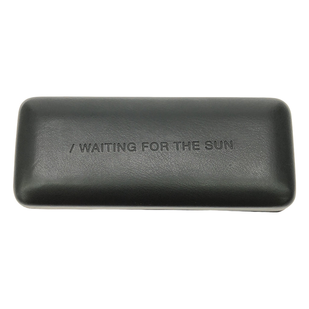 【美品】  WAITING FOR THE SUN / ウェイティングフォーザサン | Browne E6 Green Lens(Asian Fit) / カラーレンズ クリアフレーム サングラス アイウェア メガネ | 54□22 | ブラウン/グリーン | レディース