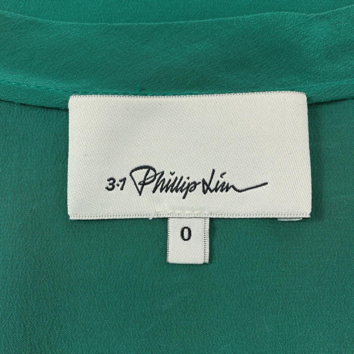 3.1 Phillip Lim / スリーワンフィリップリム | シルク ノースリーブ カットソー | 0 | レディース