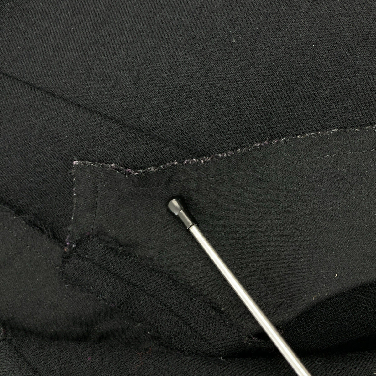 tricot COMME des GARÇONS | 預洗剪羊毛流蘇外套 | M碼 | 黑色 | 女款