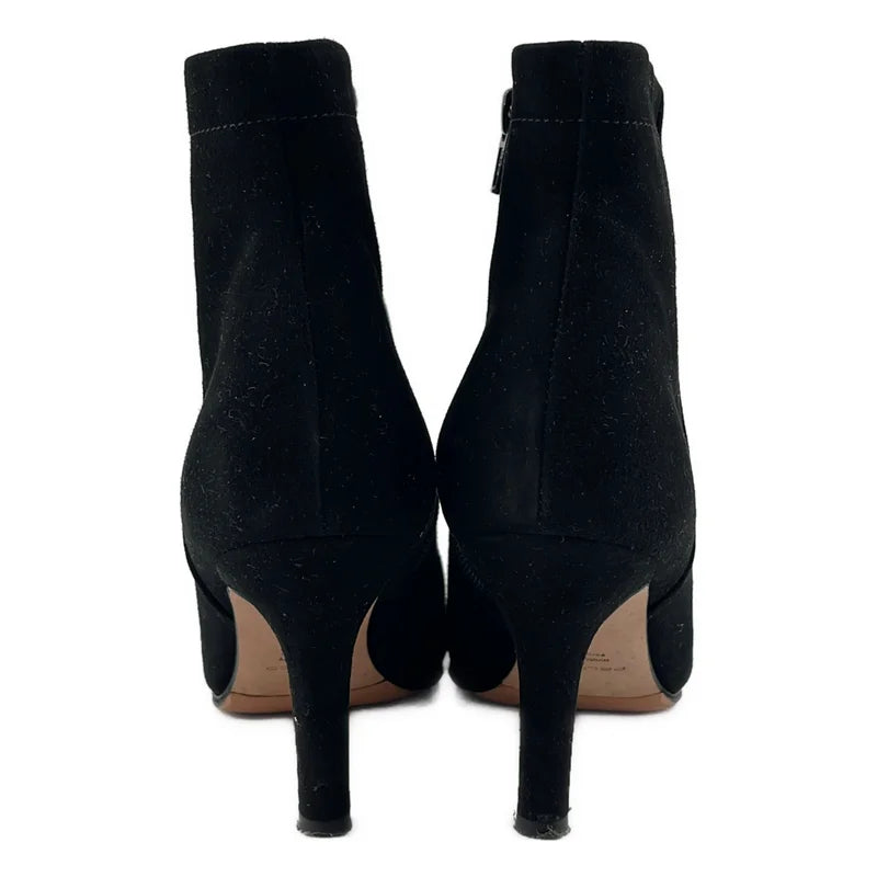 PELLICO / ペリーコ | スエード レザー サイドジップ ヒール ブーティ ショートブーツ | 35 | レディース