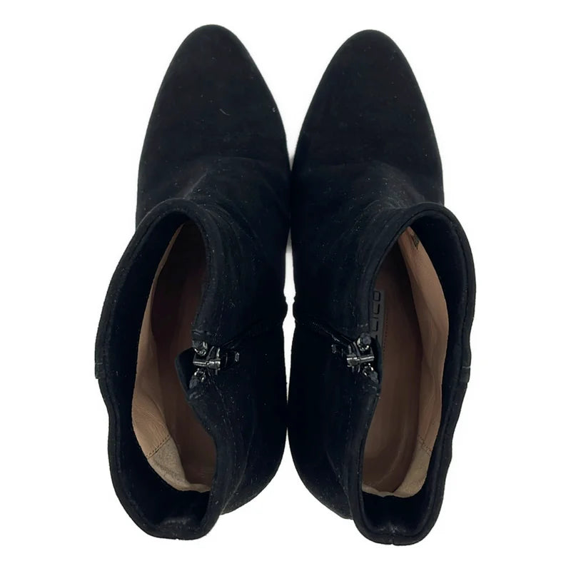 PELLICO / ペリーコ | スエード レザー サイドジップ ヒール ブーティ ショートブーツ | 35 | レディース