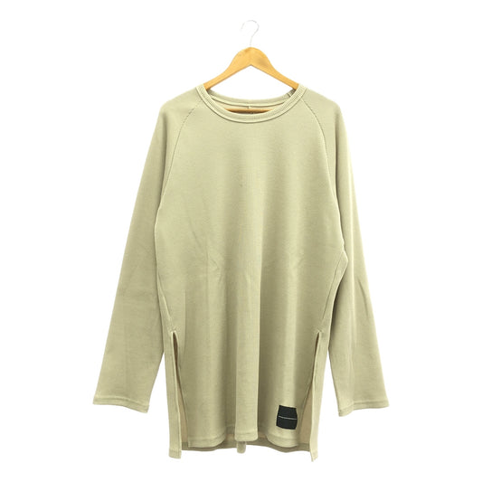 【新品】  prasthana / プラスターナ | wide round neck | M | ベージュ | メンズ