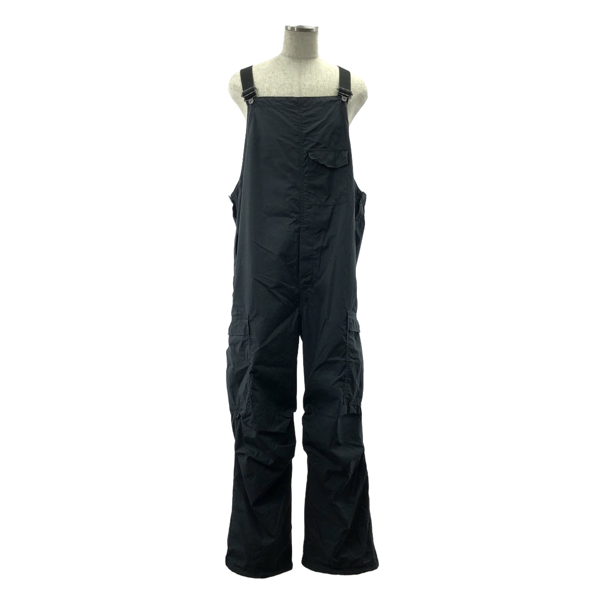 ALPHA INDUSTRIES / アルファインダストリーズ | 2021AW | M-51 カーゴ コットンナイロン オーバーオール | XL | ブラック | メンズ