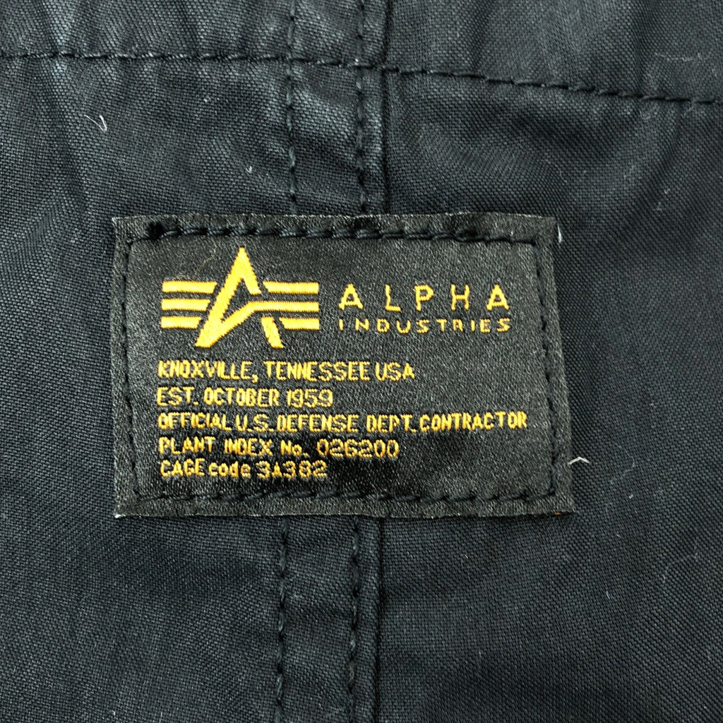 ALPHA INDUSTRIES / アルファインダストリーズ | 2021AW | M-51 カーゴ コットンナイロン オーバーオール | XL | ブラック | メンズ