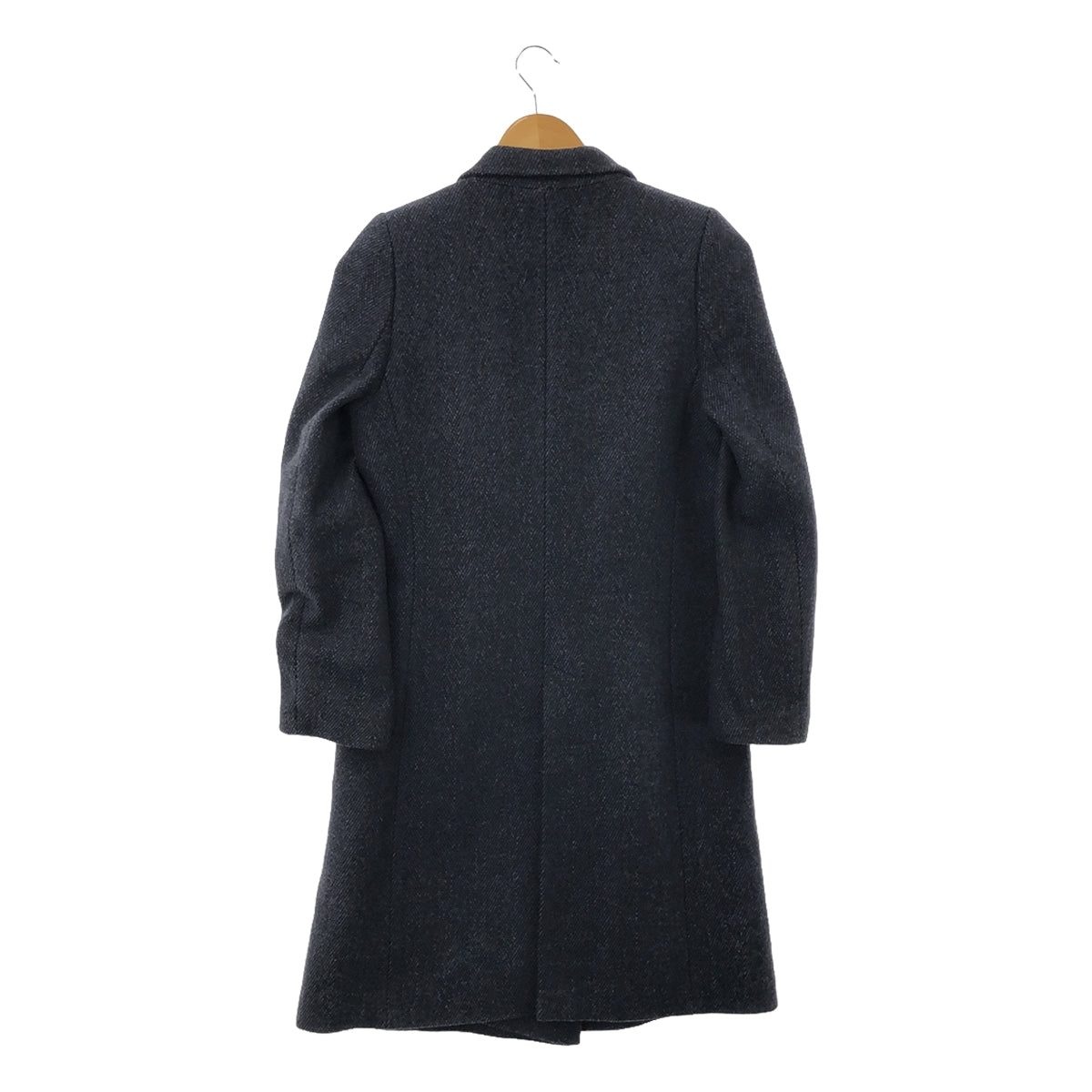 AMBALI / Ambali | Wool tweed single coat / Fully lined | Size 38 | Navy | Women's