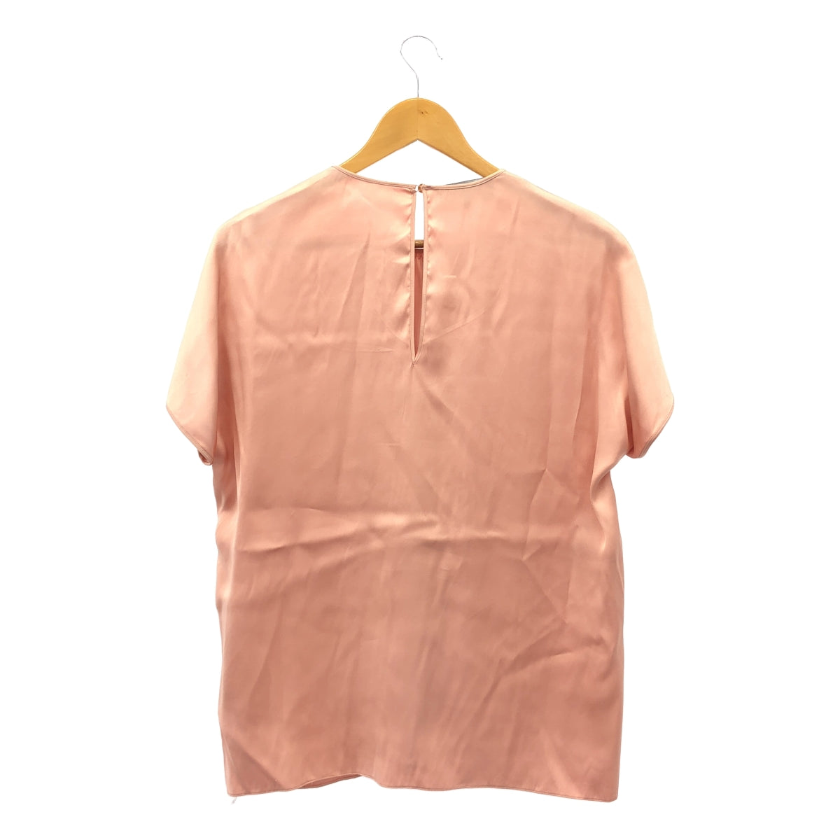 Rochas | 100% 絲質褶皺襯衫 | 尺寸 42 | 粉紅色 | 女款