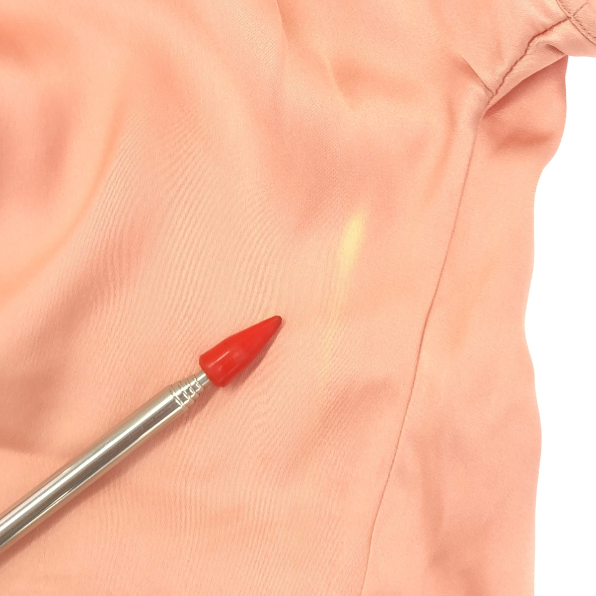 Rochas | 100% 絲質褶皺襯衫 | 尺寸 42 | 粉紅色 | 女款