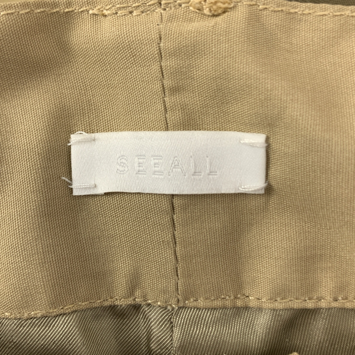 SEEALL | 重構風衣褲 | 尺寸 1 | 女款