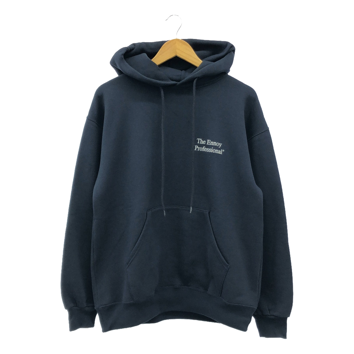 The Ennoy Professional | Logo Sweat Pullover Hoodie | M | Navy | Men's