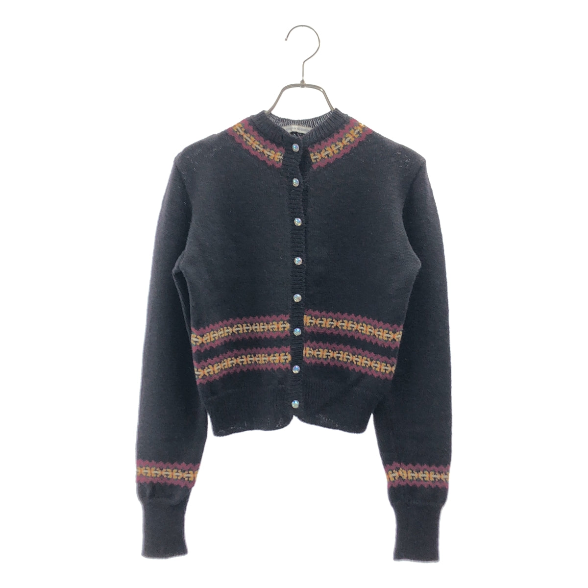 STELLA McCARTNEY / ステラマッカートニー | ウール ニット カーディガン |