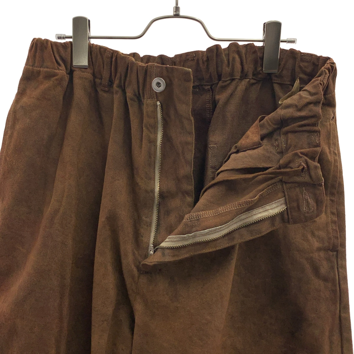 YOKO SAKAMOTO / 요코 사카모토 | 감시 염색 와이드 이지 팬츠 |