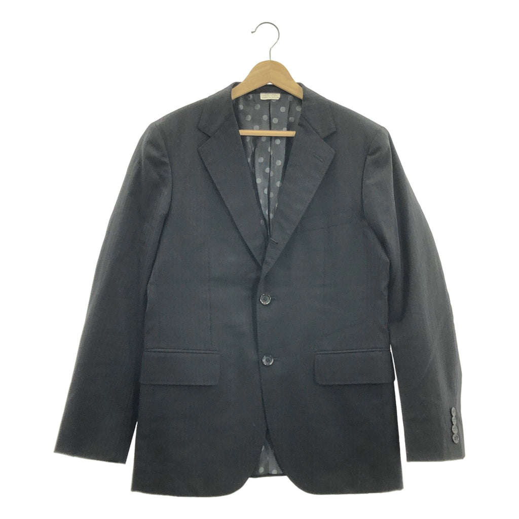 COMME des GARCONS HOMME DEUX / コムデギャルソンオムドゥ | 2017AW | ウール ストライプ テーラードジャケット | S | メンズ