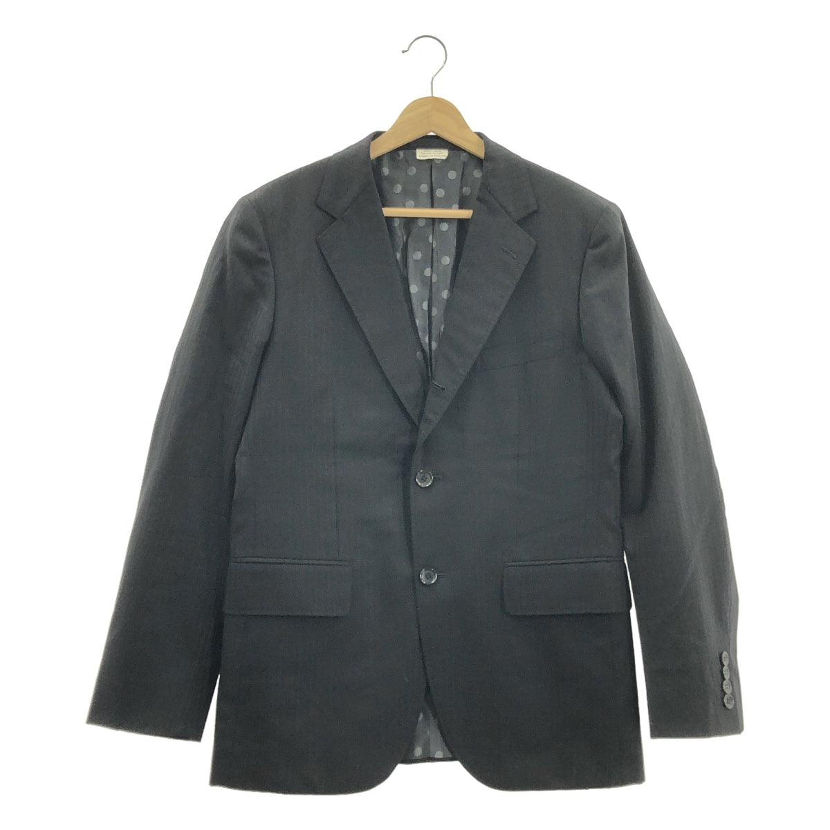 COMME des GARCONS HOMME DEUX / コムデギャルソンオムドゥ | 2017AW | ウール ストライプ テーラードジャケット | S | メンズ