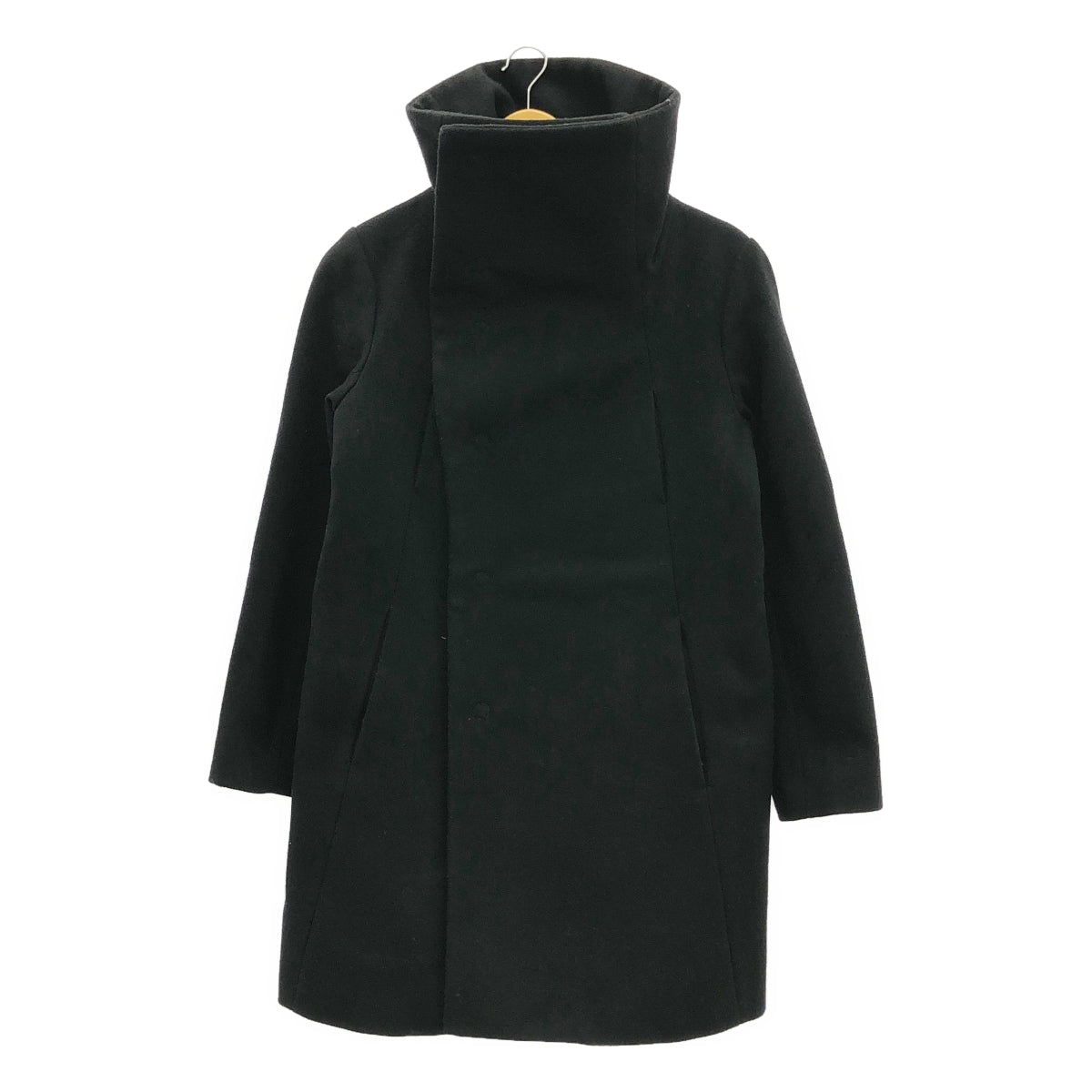 The Viridi-Anne / ザヴィリジアン | high neck melton coat ハイネック メルトンコート | 1 | ブラック | メンズ