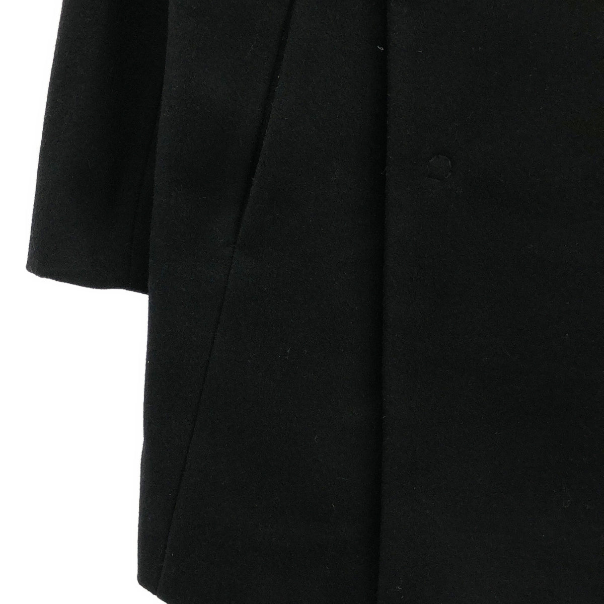 The Viridi-Anne / ザヴィリジアン | high neck melton coat ハイネック メルトンコート | 1 | ブラック | メンズ