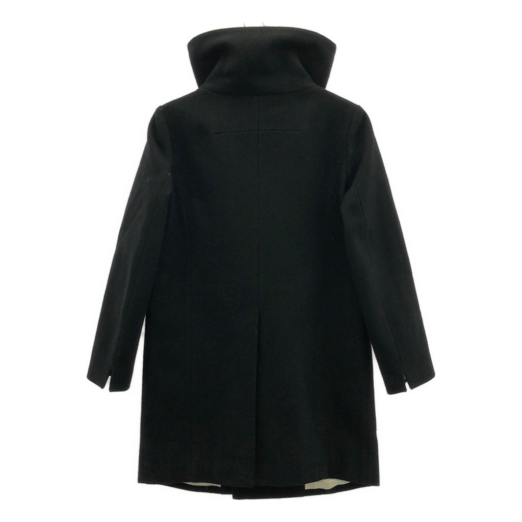 The Viridi-Anne / ザヴィリジアン | high neck melton coat ハイネック メルトンコート | 1 | ブラック | メンズ