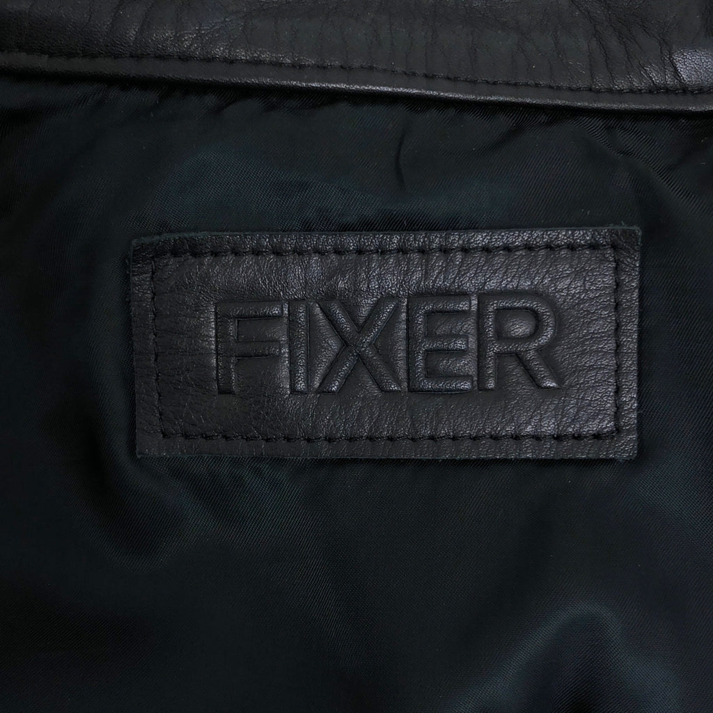 FIXER / フィクサー | F2 / 牛革 カウレザー シングルライダースジャケット / 総裏地 | 44 | メンズ