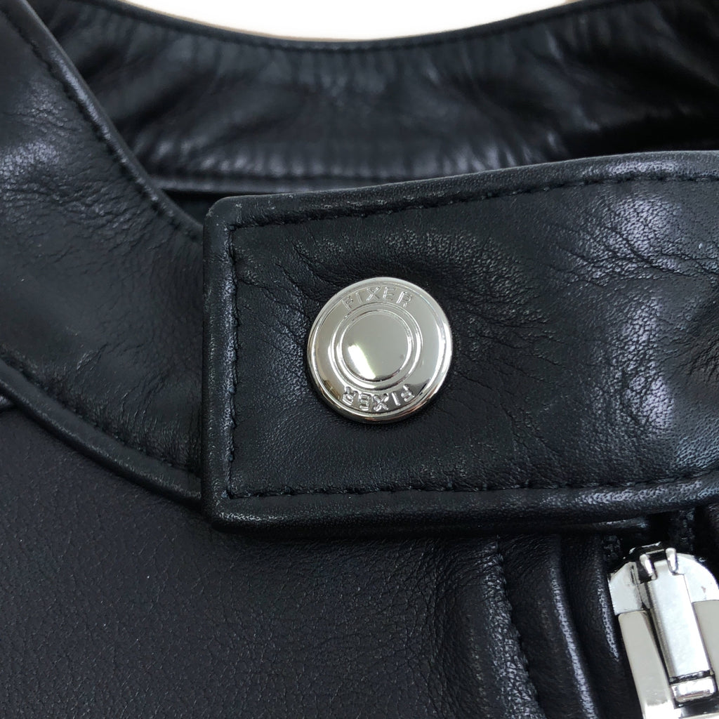 FIXER / フィクサー | F2 / 牛革 カウレザー シングルライダースジャケット / 総裏地 | 44 | メンズ