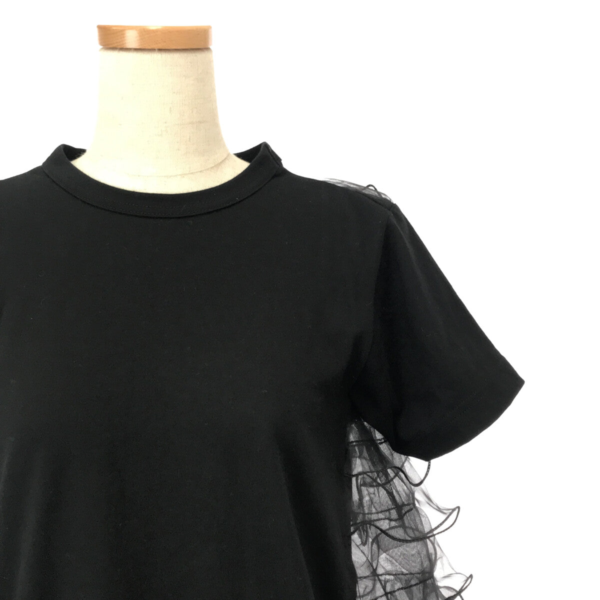COMME des GARCONS 2021aw フリル　ドッキング　Tシャツ COMME des GARCONS 2021aw フリルドッキングTシャツ