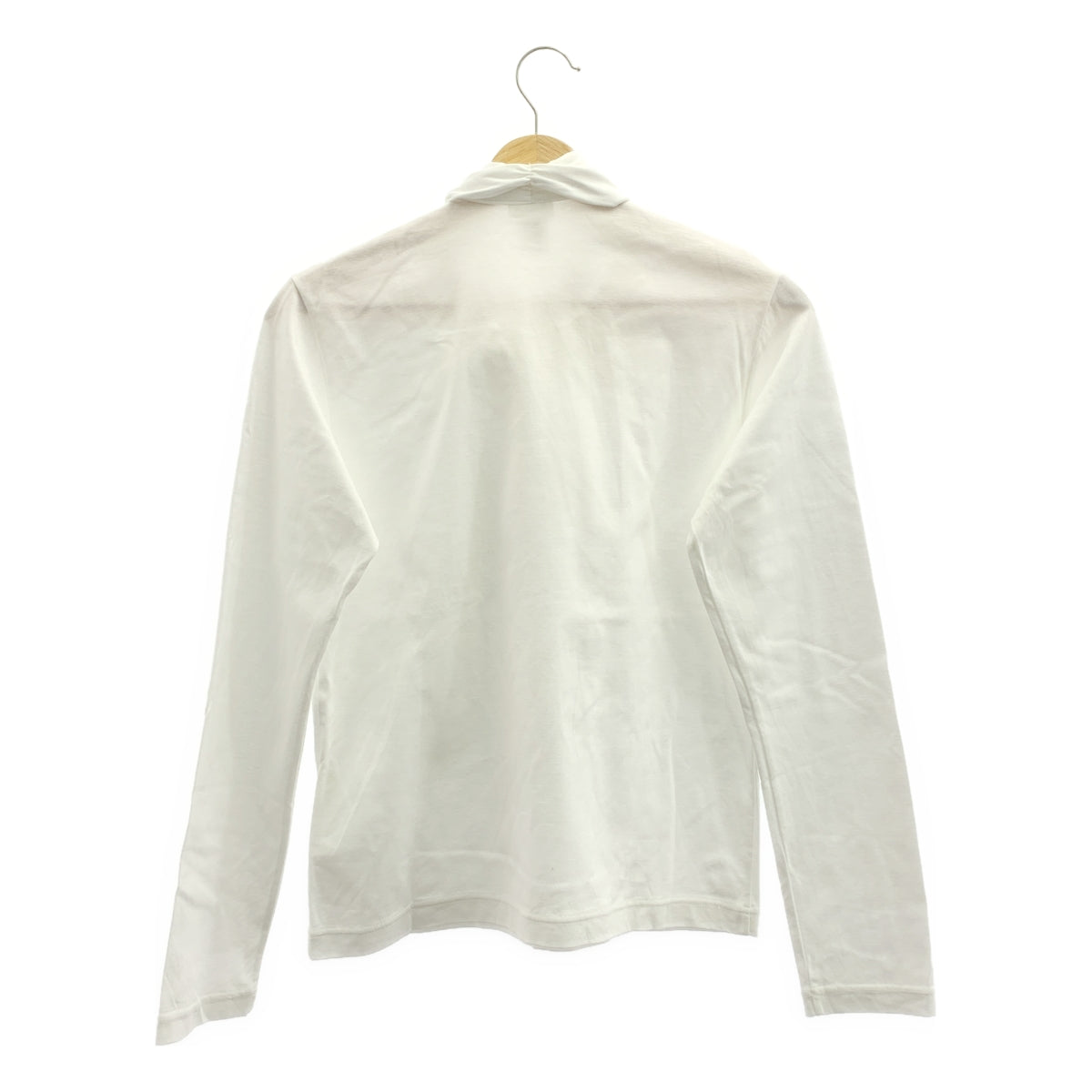 noir kei ninomiya / ノワールケイニノミヤ | 2024AW | コットン 変形 クルーネック カットソー | S | レディース