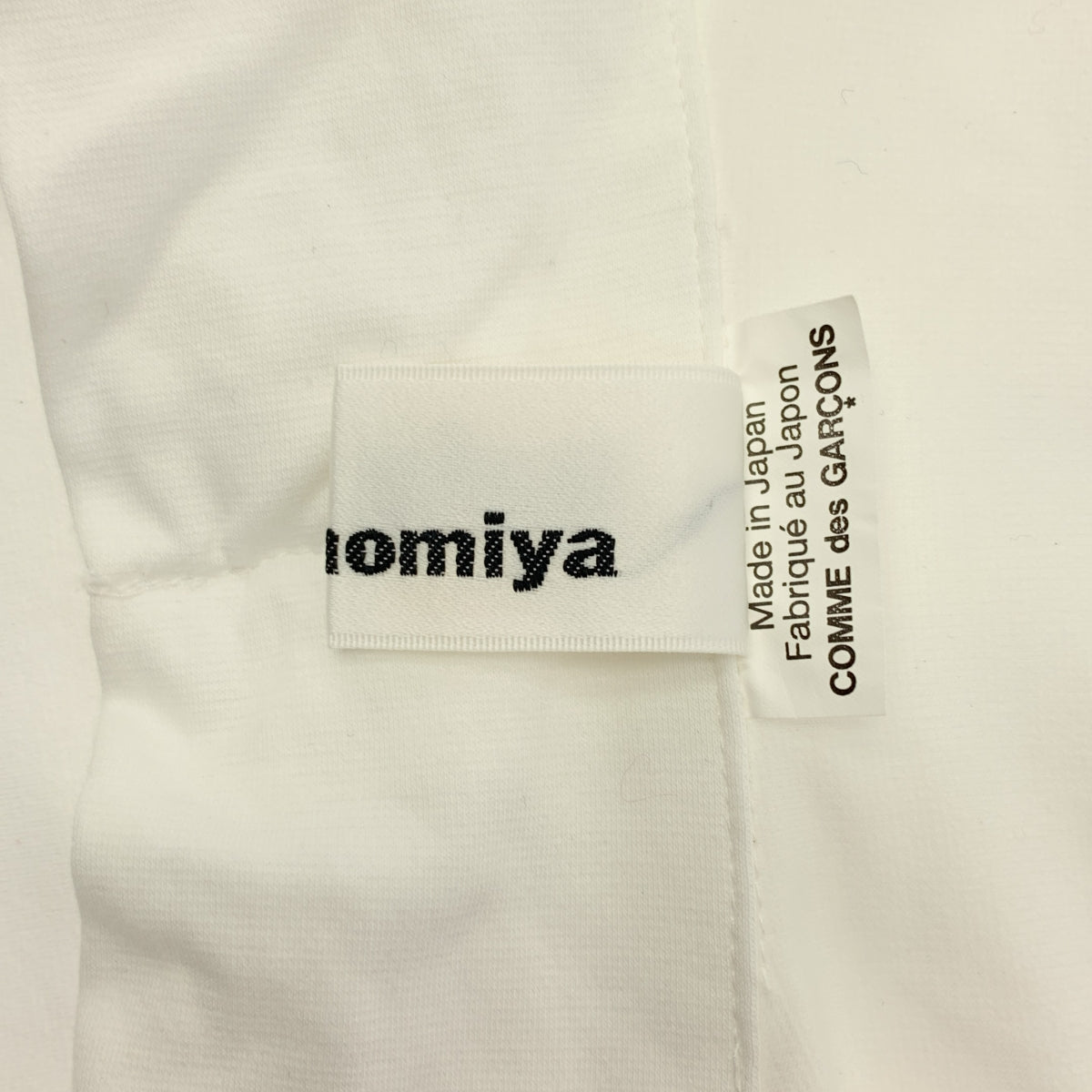 noir kei ninomiya / 느와르 케이니노미야 | 2024AW | 코튼 변형 크루넥 컷소우 | S |