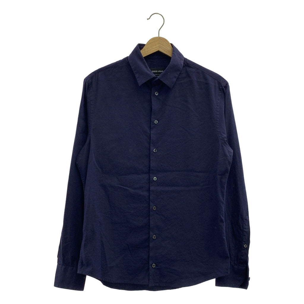 GIORGIO ARMANI / ジョルジオアルマーニ | コットン 総柄 シャツ | 38 | メンズ